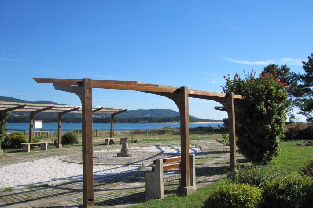 Apartamento En Primera Linea De Playa A Guarda Bagian luar foto