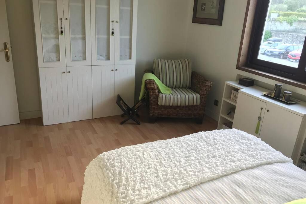 Apartamento En Primera Linea De Playa A Guarda Bagian luar foto